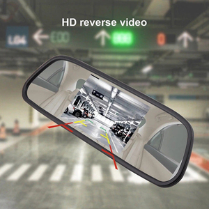 Iposter HD đảo chiều máy ảnh 12V xe đảo chiều máy ảnh + 5 ''lcd gương chiếu hậu hiển thị - Product Image 2