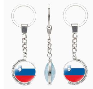 Llavero con Gema del Tiempo de los Productos Nuevos del Vaticano, Llavero con Gema del Tiempo con Banderas de Países de Europa - Product Image 6