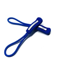 Tirette de fermeture éclair rapide personnalisée en PVC souple coloré, tirette de fermeture éclair en caoutchouc, plastique, silicone, sans nickel pour vêtements