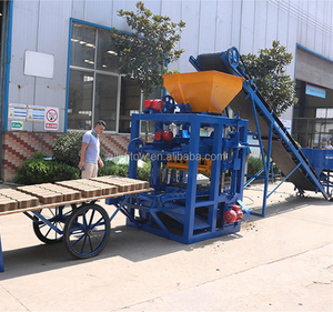 2014 tốt nhất bán QT4-24 sự lựa chọn tốt nhất giá rẻ đầu tư bán tự động khối bê tông Máy làm - Product Image 5