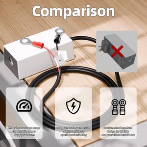 Adaptateur de batterie Daiertek Starlink Mini, entrée 12V-24V, sortie 36V, convertisseur DC Step Up, alimentation portable - Product Image 6