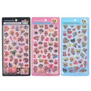 Autocollant en relief 3D, fille de dessin animé, autocollant en résine époxy PVC cristalline pour <span class=keywords><strong>coque</strong></span> de téléphone portable - Product Image 2