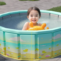 Aufblasbarer PVC-Familienpool für Erwachsene und Kinder, Oberirdisch, zum Verkauf