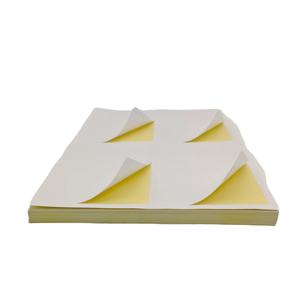 Format A4 mat 4 pièces de papier autocollant à angle droit 45 feuilles d'étiquettes d'<span class=keywords><strong>adresse</strong></span> d'expédition de code-barres auto-adhésives pour imprimante à jet d'encre - Product Image 2
