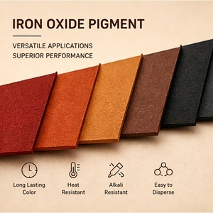 <span class=keywords><strong>Pigment</strong></span> d'oxyde de fer inorganique de qualité industrielle pour le béton, les pavés, les briques, poudre de couleur d'oxyde ferrique synthétique pour les carreaux de ciment - Product Image 2