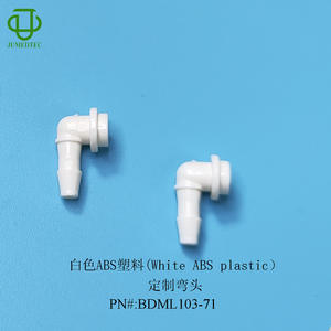 JUMEDTEC Conector de Tubería de Plástico ABS en Forma de L de 90 Grados 332 para Uso Industrial - Product Image 2