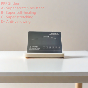 Miếng dán bảo vệ màn hình điện thoại di động dạng phun chất liệu PPF có thể tùy chỉnh, màng hydrogel, chống trầy xước, chống va đập, độ nét cao - Product Image 4