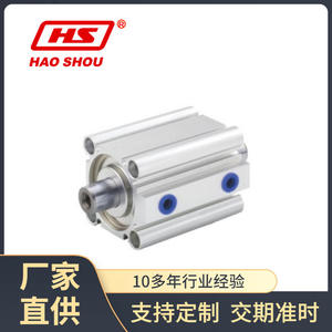 Cylindres pneumatiques fins de la série CQ2/CDQ2 fabriqués par une entreprise taïwanaise leader, à double tige et à double effet - Product Image 3