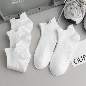 Nouvel arrivage de <span class=keywords><strong>chaussettes</strong></span> courtes décontractées blanches Double lug Body Logo Anti-Bactérien All-Match Crew <span class=keywords><strong>Hommes</strong></span> Simple Thin Summer Mesh Sports - Product Image 5