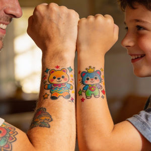 Laserprinter printbare tattoo-papier, watergeactiveerd, tijdelijke lichaamsversiering, geschikt voor cadeaus, kinderfeestjes, fotografie en decoratie - Product Image 4