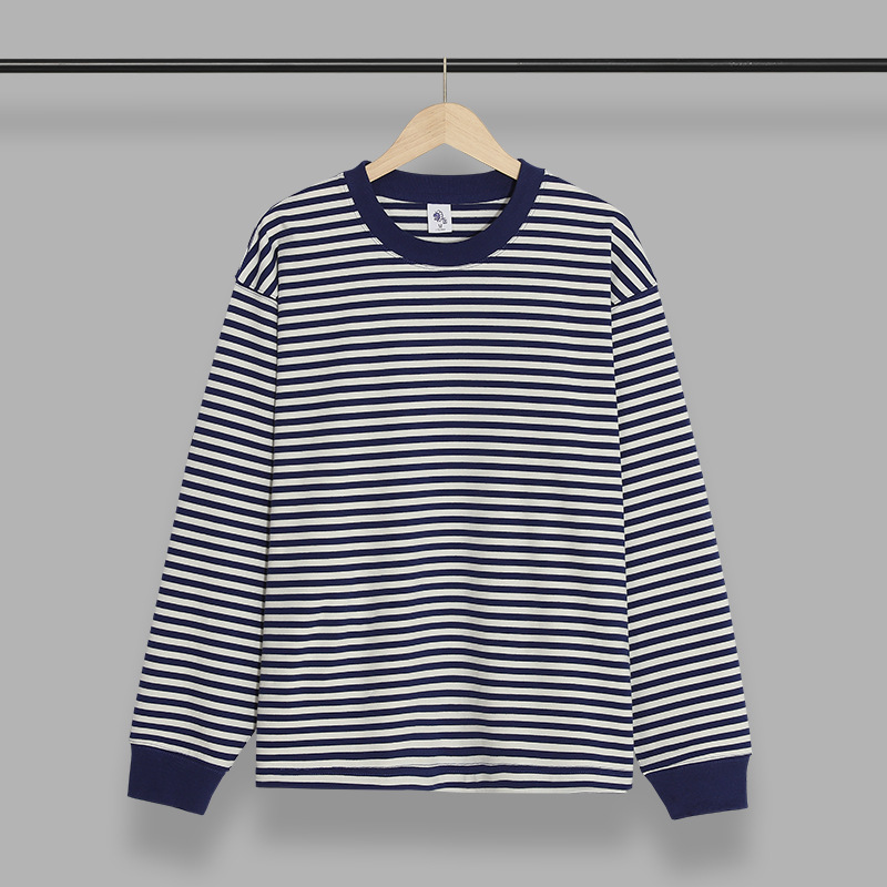 Blue and white stripes