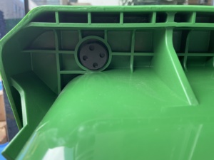 HDPE 1100 لتر 660 لتر 360 لتر 240 لتر 120 لتر RFID سلة مهملات العلامة صندوق قمامة بلاستيك القمامة بهلوانية بالدراجة صناديق القمامة - Product Image 6