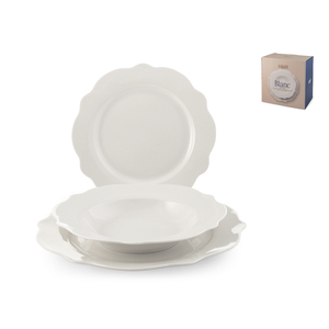 Ensemble de 18 assiettes NBC BB FEST BLANC - Product Image 1