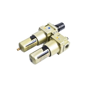 Hai điểm kết hợp bộ lọc khí nén và bộ điều chỉnh đơn vị xử lý nguồn không khí carbon - Product Image 3