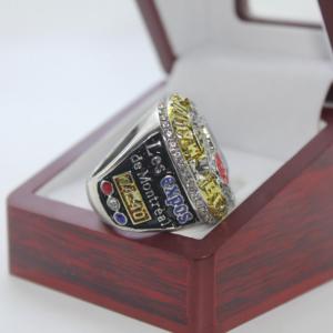 Bague commémorative en alliage pour les fans du championnat de baseball des jeunes de Montréal 1994 - Product Image 2