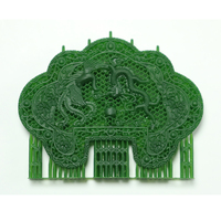 Resin Sintetis Cair IFUN IF300H Warna Kuning Lilin Tinggi 1kg Kemurnian 100% untuk Printer 3D LCD DLP, Pengecoran Perhiasan, Aluminium