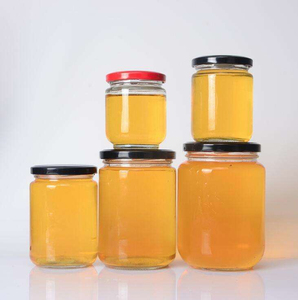 High Quality Classic Empty Round Glass Cylinder Jam and Honey Jars with Plastic Lid for <b>Camping</b> - Product Image 5