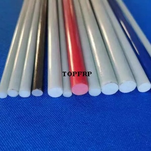 Glass Fiber Resin Insulation Rod FRP Fiberglass Solid Round Rod - Product Image 1