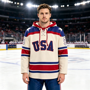 Maillots de Hockey sur Glace Personnalisables pour Adultes – Chandails et Uniformes de Hockey avec Logo d'Équipe Personnalisé - Product Image 1