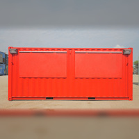 Conteneur ISO modifié High Cube 40 pieds industriel, structure en acier robuste, écologique, pour bureau extérieur ou magasin