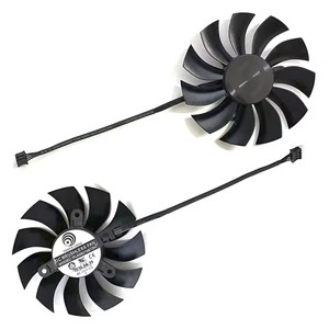 Nuevo enfriador de GPU de 85MM y 4 pines PLA09215B12H para EVGA <span class=keywords><strong>GeForce</strong></span> <span class=keywords><strong>GTX</strong></span> 1060 960 <span class=keywords><strong>950</strong></span> ventilador de refrigeración de tarjeta gráfica para juegos - Product Image 2
