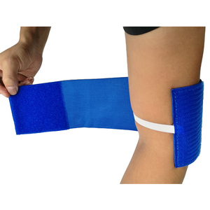 Banda de brazo de capitán ajustable de alta calidad para equipos de fútbol: Tejido elástico suave con cierre de <span class=keywords><strong>cinta</strong></span> mágica, opción de logotipo personalizado - Product Image 5