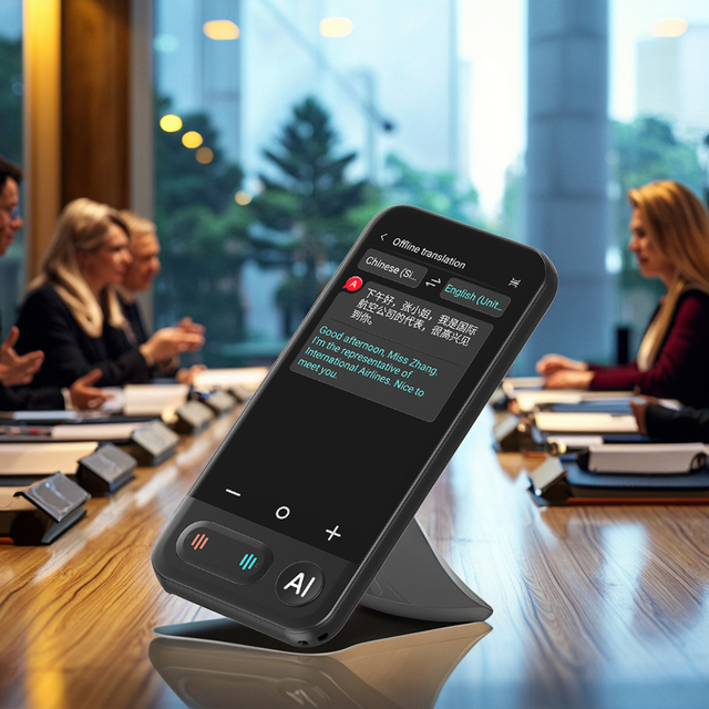 Portable Smart Instant Translation Voice Offline AI Translator Machine Real Time Translator for Face to Face