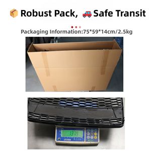 Convient pour la <span class=keywords><strong>calandre</strong></span> avant et l'entrée d'air pour <span class=keywords><strong>Audi</strong></span> <span class=keywords><strong>A4</strong></span> B7 de 2005 à <span class=keywords><strong>2007</strong></span> pour la modification de la voiture modèle RS - Product Image 3