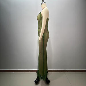 OEM de fábrica personalizado vendaje de las mujeres de moda del Partido de la boda de invitados de lujo de hadas noche Club vestido - Product Image 3