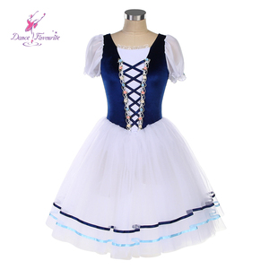 Abito da Balletto Romantico Giselle Moderno 25065 Abbigliamento da Danza per Ballerine Costume Tutù Stile Occidentale - Product Image 1