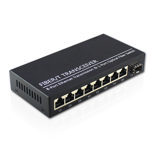 Commutateur optique Gigabit avec 1 port SFP optique 1,25 G, 8 ports GE, <span class=keywords><strong>agrégation</strong></span> de ports optiques SC RJ45, haute efficacité optique - Product Image 2
