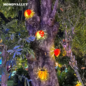 Momovalley joaninha favorece iluminação decorativa bom preço atrair visitantes best-seller novo abs à prova d'água 11W 12V