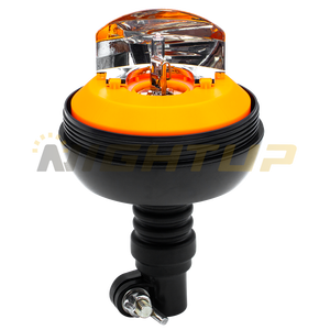 NIGHTUP HY-401H1-<span class=keywords><strong>B</strong></span> 12-24V CE R10 RoHS Lámpara de Advertencia Giratoria Halógena con Lente de PC y Base de ABS 35W/45W - Product Image 3