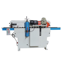 Machine à raboter et à dégauchir industrielle de haute précision pour le travail du bois, outils de menuiserie professionnels, tête de coupe droite, moteur 3kW