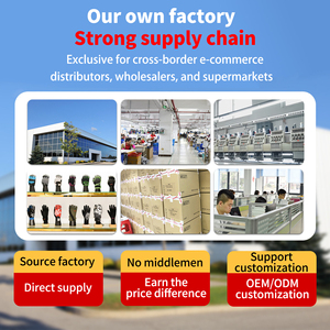 Guantes de Boxeo Profesionales de Cuero de Grano Completo con Cierre de Gancho y Bucle, Medios Dedos, para Muay Thai, Kickboxing, Artes Marciales y Boxeo - Product Image 6