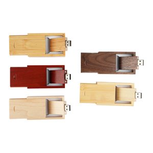 כונן הבזק עץ usb מותאם אישית 4GB-64GB חדש עם לוגו לייזר 2.0 usb קריאה 15-18 mb/s כתיבה 6-8 mb/s 3 אחריות לשנה - Product Image 3