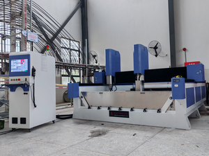 Routeur CNC à 3 axes et <span class=keywords><strong>4</strong></span> axes pour la gravure d'inscriptions, la sculpture de portraits en relief, les fresques murales en pierre, moteur pas à pas DSP NCSTUDIO, routeur CNC - Product Image 3