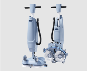 Mini machine à <span class=keywords><strong>laver</strong></span> les sols électrique <span class=keywords><strong>sans</strong></span> <span class=keywords><strong>fil</strong></span> à double moteur avec composants en plastique Moteur central - Product Image 2