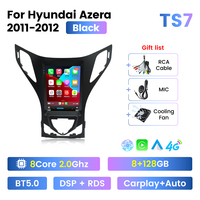 Système de navigation de voiture NaviFly Android System pour Hyundai Azera 2011-2012 avec jeu de voiture android auto