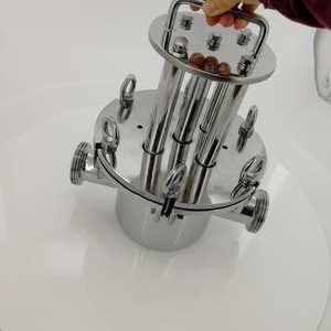 S316L हाइजीनिक फ्लैंज प्रकार चुंबकीय तरल ट्रैप फ़िल्टर स्ट्रैनर - Product Image 3
