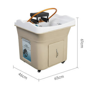 Equipo de salón de belleza Cabeza Equipos de SPA Circulación de agua Champú Tazón Lavabo para el cabello - Product Image 4