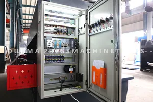 Máquina de corte hidráulico de acero en blanco, CNC Guillotine DELEM DAC360T 10x2500 10x3200, QC11Y