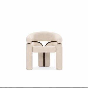 2026 Latest Nordic modern lambskin single casual sofa chair bedroom, popular homestay studio negotiation chair - Product Image 6