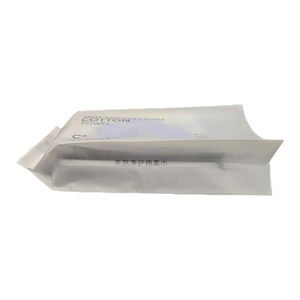 Sac d'emballage <span class=keywords><strong>de</strong></span> serviettes en coton retirables personnalisées sac d'extraction <span class=keywords><strong>de</strong></span> serviettes en coton jetables en plastique avec ligne facile à déchirer - Product Image 6