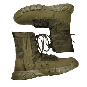 Botas de Selva Ligeras Color Verde Oliva TSB01 con Cierre Lateral, Venta al Por Mayor - Product Image 6