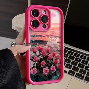 Seaside Rose Print Ladder Lens Style Funda de teléfono móvil de TPU a prueba de golpes para Tecno Spark 30 20 6 7 8 10 Go Pop 3 4 5 <span class=keywords><strong>9</strong></span> - Product Image 3