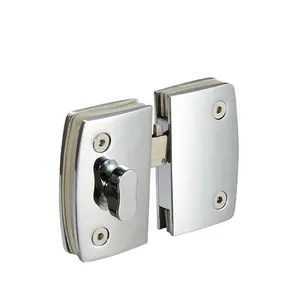 ขายร้อน Frameless สองด้านล็อคประตูกระจก - Product Image 1