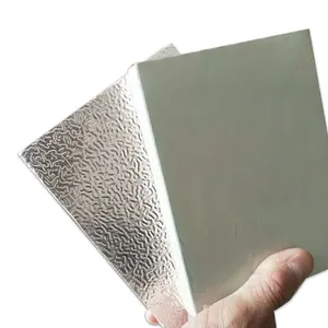 Color Steel Sandwich Metal Air Duct Panel Insulated HVAC Phenolic Foam Soundproof Insulation Panel