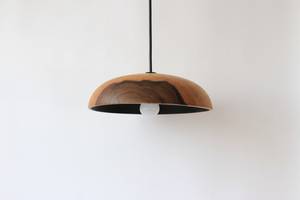 Lámpara colgante de madera hecha a mano para Isla de cocina, lámpara de techo de madera Natural, accesorio de iluminación rústico moderno - Product Image 2