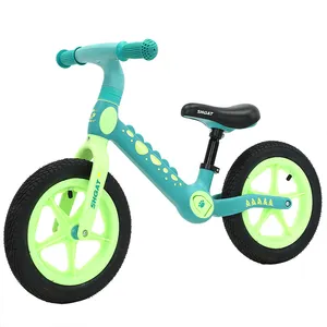 新款儿童便携式平衡自行车，适合男孩和女孩婴儿学步车